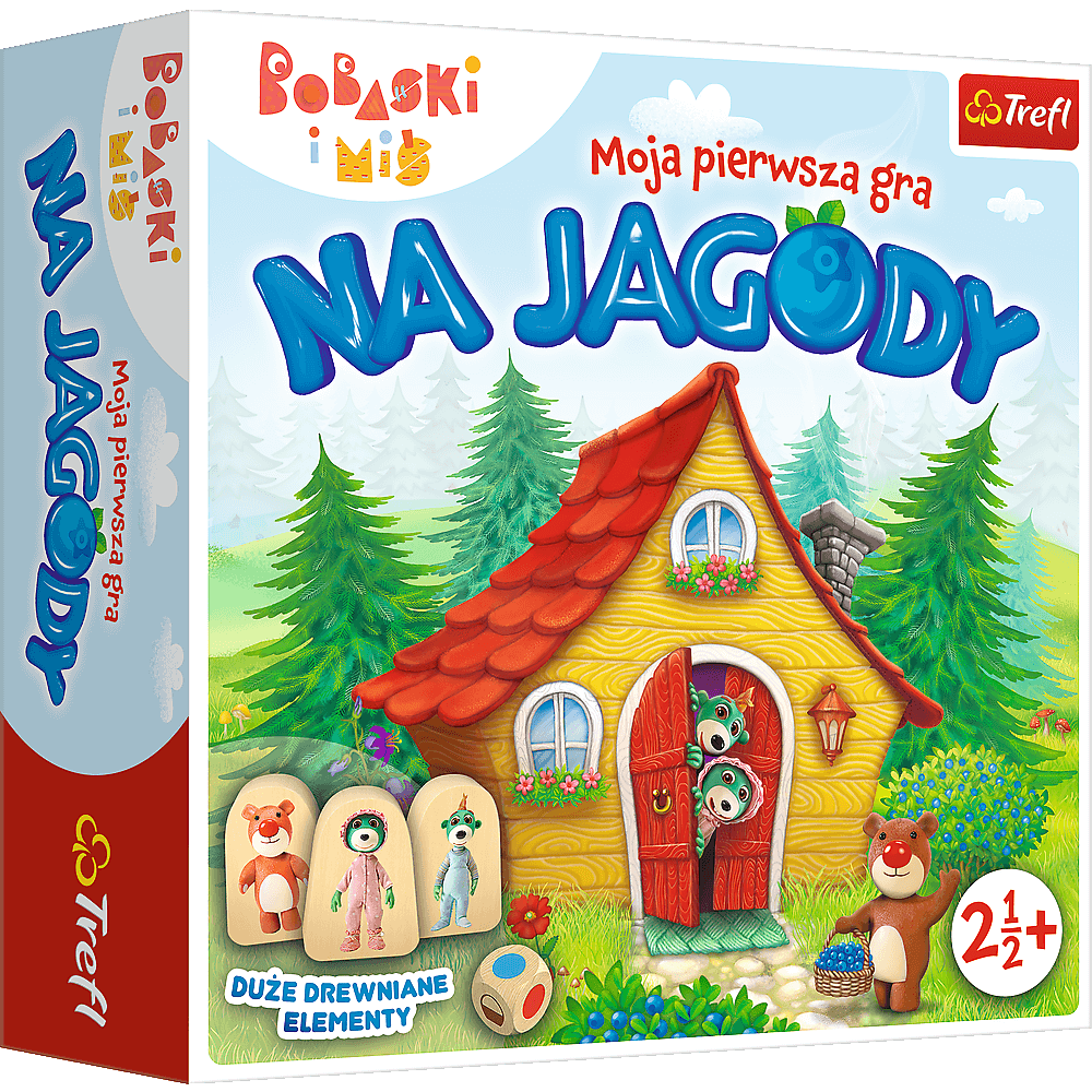 Má první hra Na jahody - Bobáskové a Medvěd – Trefl
