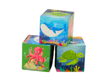 Magická kostka puzzle mořská zvířata – logická hra 5,5 cm