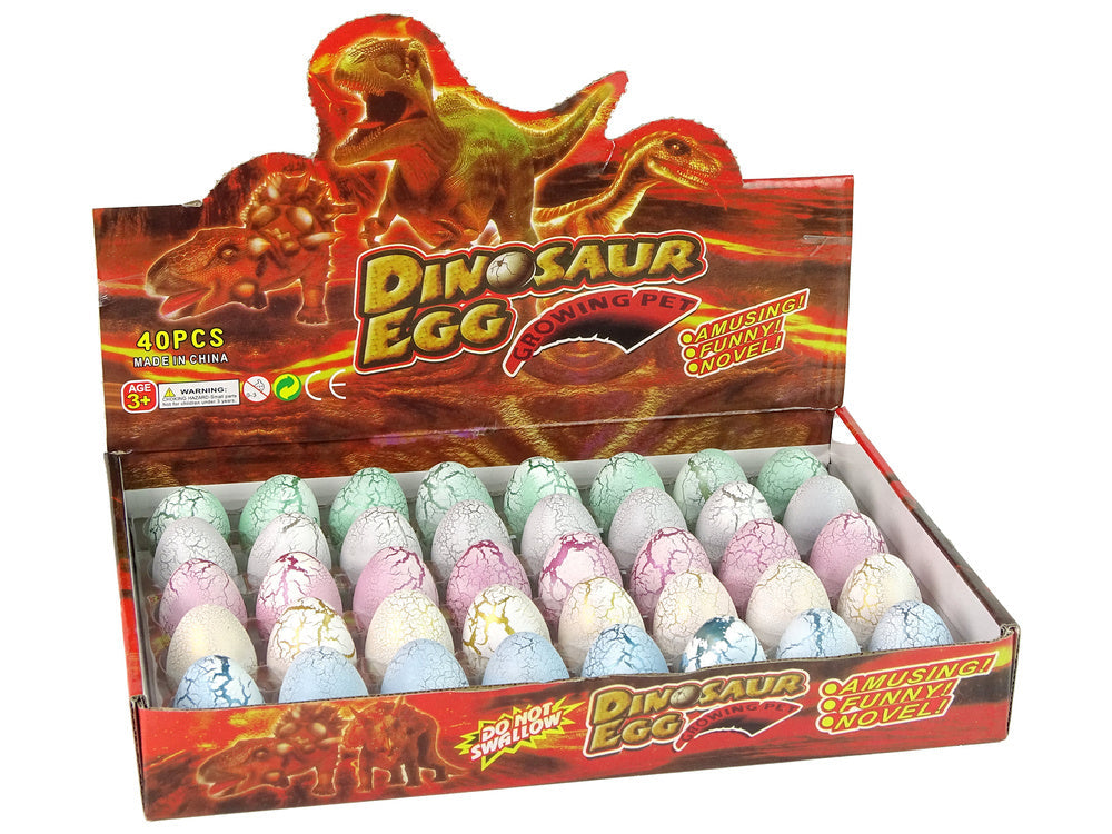 Magické dinosauří vajíčko – líhnoucí se rostoucí 4 cm bílé