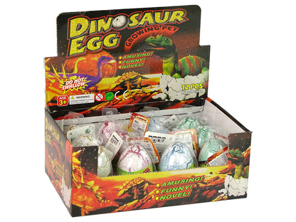 Magické dinosauří vajíčko – líhnoucí se rostoucí 6 cm bílé