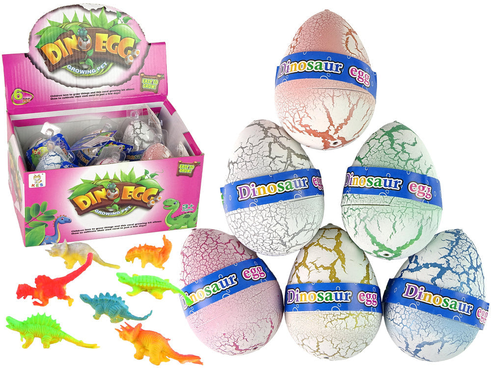Magické dinosauří vajíčko rostoucí – 7,5 cm bílé