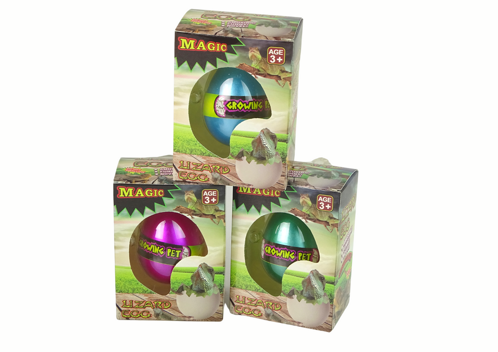 Magické líhnoucí se vejce s ještěrkou – rostoucí 6 cm