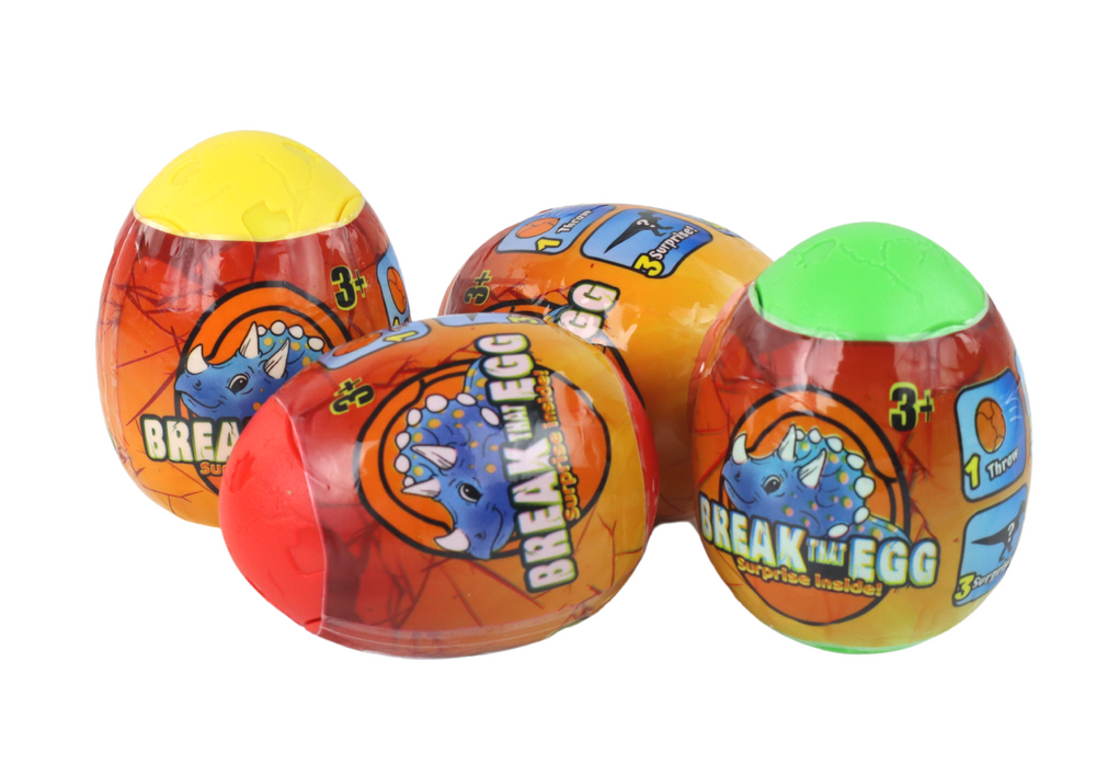 Magické praskající vejce s dinosaurem – 6 cm 4 barvy