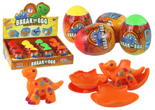 Magické praskající vejce s dinosaurem – 6 cm 4 barvy