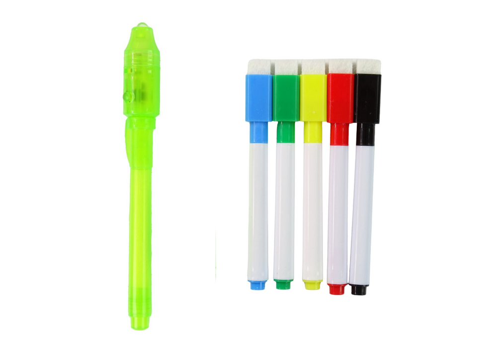 Magnetická kreslicí tabulka 2v1 – s LED osvětlením
