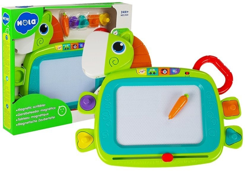 Magnetická kreslicí tabulka na baterie s razítky a zvuky