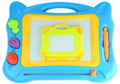 Magnetická kreslicí tabulka velká 2v1 – se stempelky