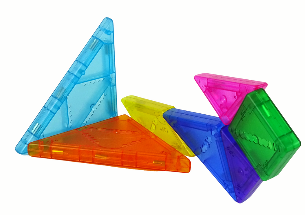 Magnetická skládačka Tangram 7 kostek puzzle barevné