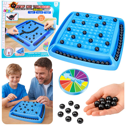 Magnetická strategická hra s kameny a kuličkami 40 ks