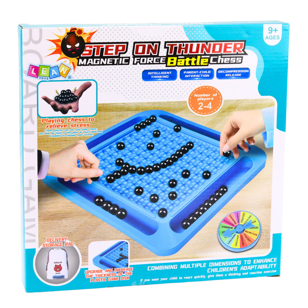 Magnetická strategická hra s kameny a kuličkami 40 ks