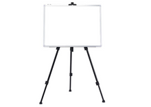 Magnetická tabule 90x60cm na stojanu s markery a houbičkou