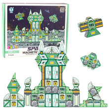 Magnetické kostky Kosmos 4D – kosmická stanice 108 dílů