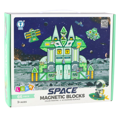 Magnetické kostky Kosmos 4D – kosmická stanice 66 dílů