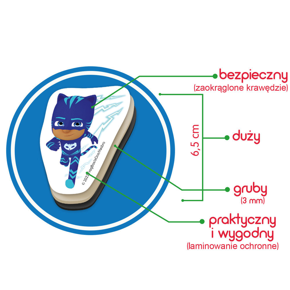 Magnetky PJ Masks Pyžamahrdinové – 20 ks barevné