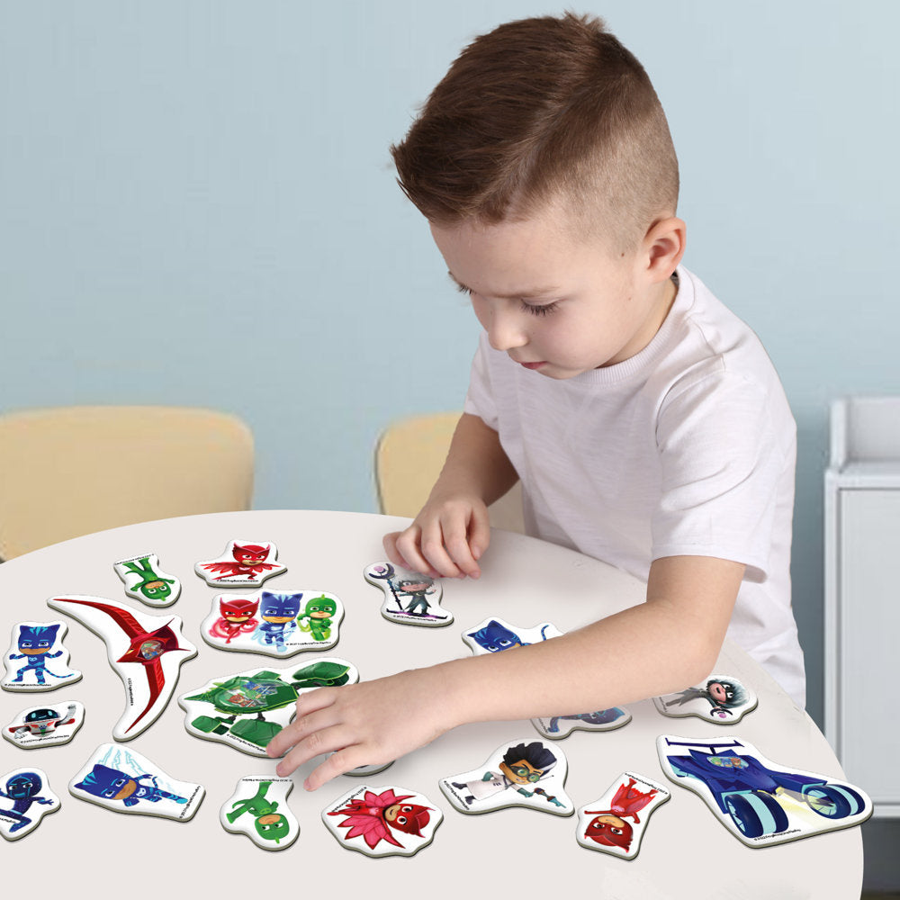 Magnetky PJ Masks Pyžamahrdinové – 20 ks barevné