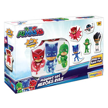 Magnetky PJ Masks Pyžamahrdinové – 20 ks barevné
