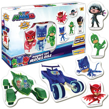Magnetky PJ Masks Pyžamahrdinové – 20 ks barevné