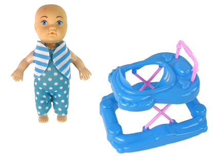 Maminka panenka s miminkem a příslušenstvím 30 cm