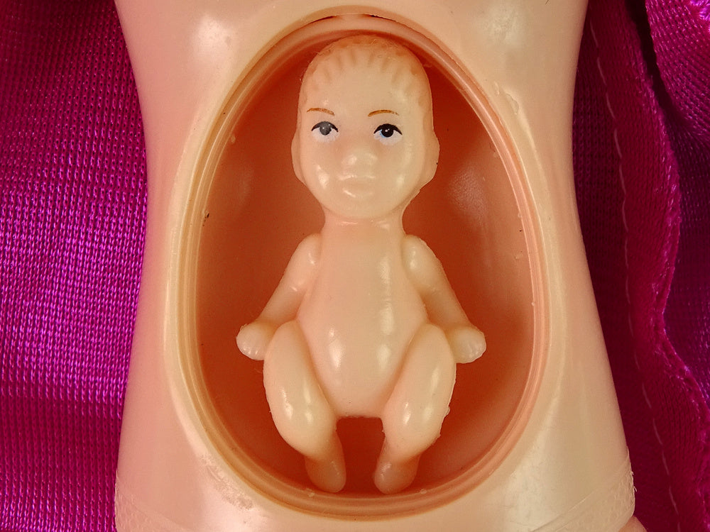 Maminka panenka s miminkem a příslušenstvím 30 cm