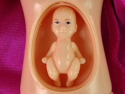 Maminka panenka s miminkem a příslušenstvím 30 cm