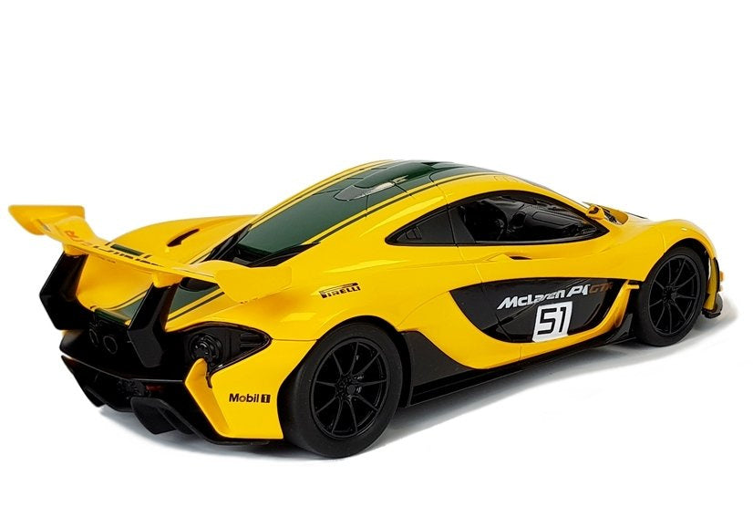 McLaren P1 GTR RC auto na dálkové ovládání žluté 1:14 – Rastar
