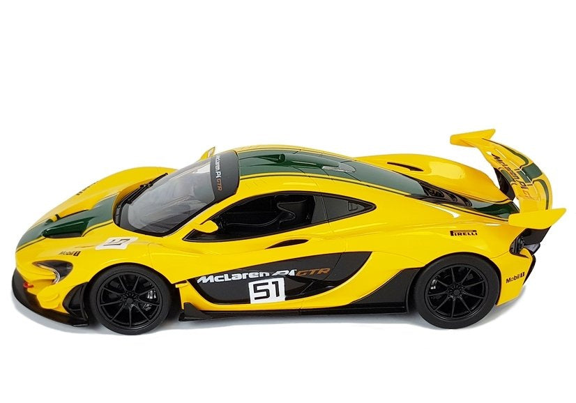 McLaren P1 GTR RC auto na dálkové ovládání žluté 1:14 – Rastar