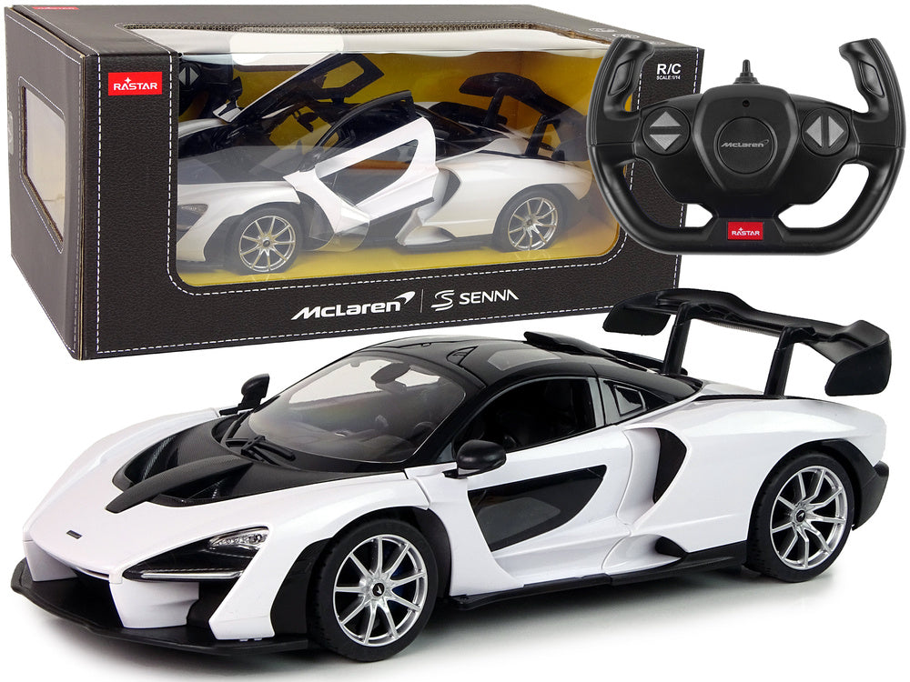 McLaren Senna RC auto 1:14 – s LED světly | bílé