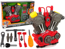 Mechanická stavebnice motor – se světly a zvuky | kutily