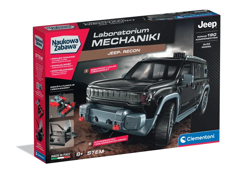 Mechanické laboratorium Jeep Recon – Clementoni