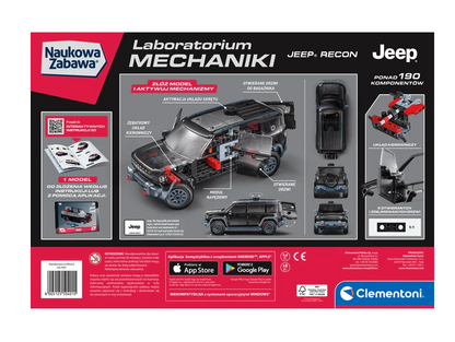 Mechanické laboratorium Jeep Recon – Clementoni
