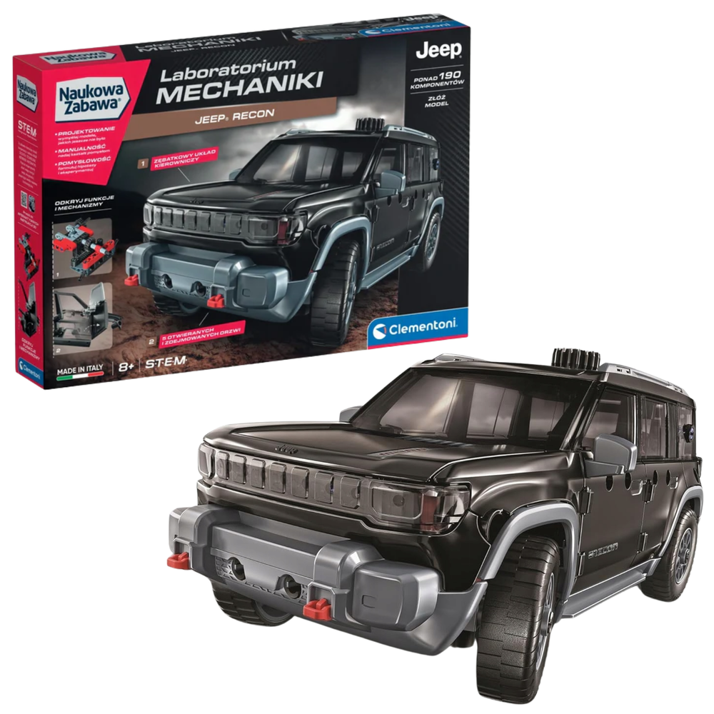 Mechanické laboratorium Jeep Recon – Clementoni