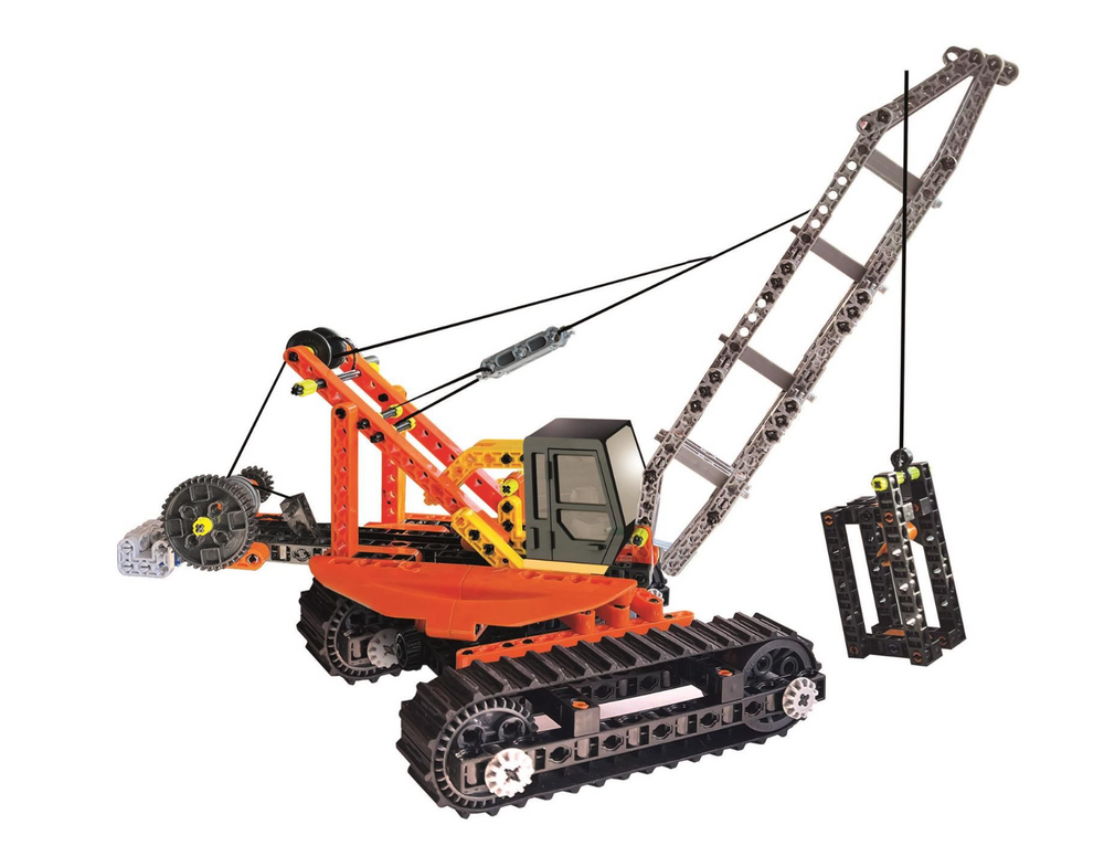 Mechanické laboratorium – pásový jeřáb Clementoni 50402
