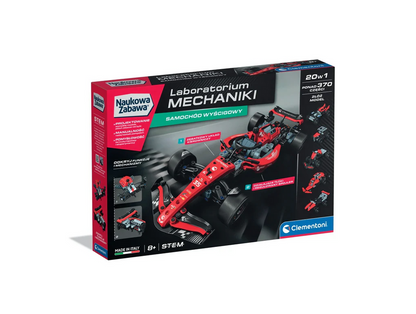 Mechanické laboratorium závodní auto – Clementoni