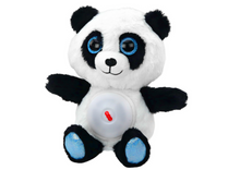 Medvídek panda s lampičkou – ukolébavky na spaní 30 cm