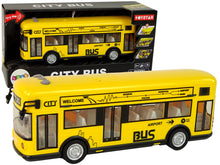 Městský autobus 1:18 – se světly a zvuky | žlutý