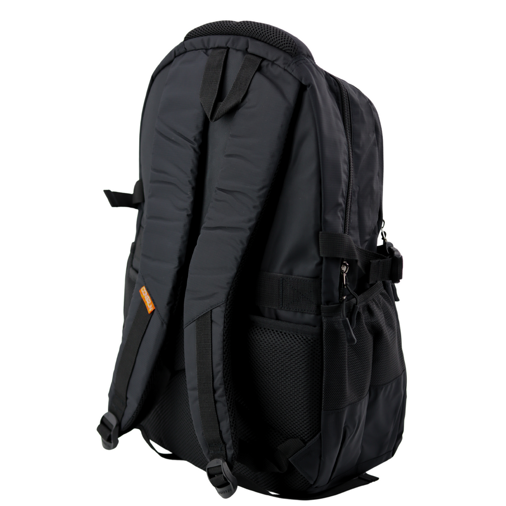 Městský batoh 35L černý – 9 kapes 48cm | cestovní