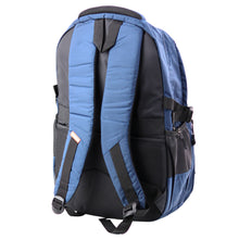 Městský batoh 35L tmavě modrý – 9 kapes funkční 48cm