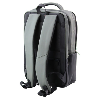 Městský batoh s USB kabelem – 16L černo šedý | notebook
