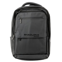 Městský batoh s USB kabelem – černý 16L 41cm na notebook