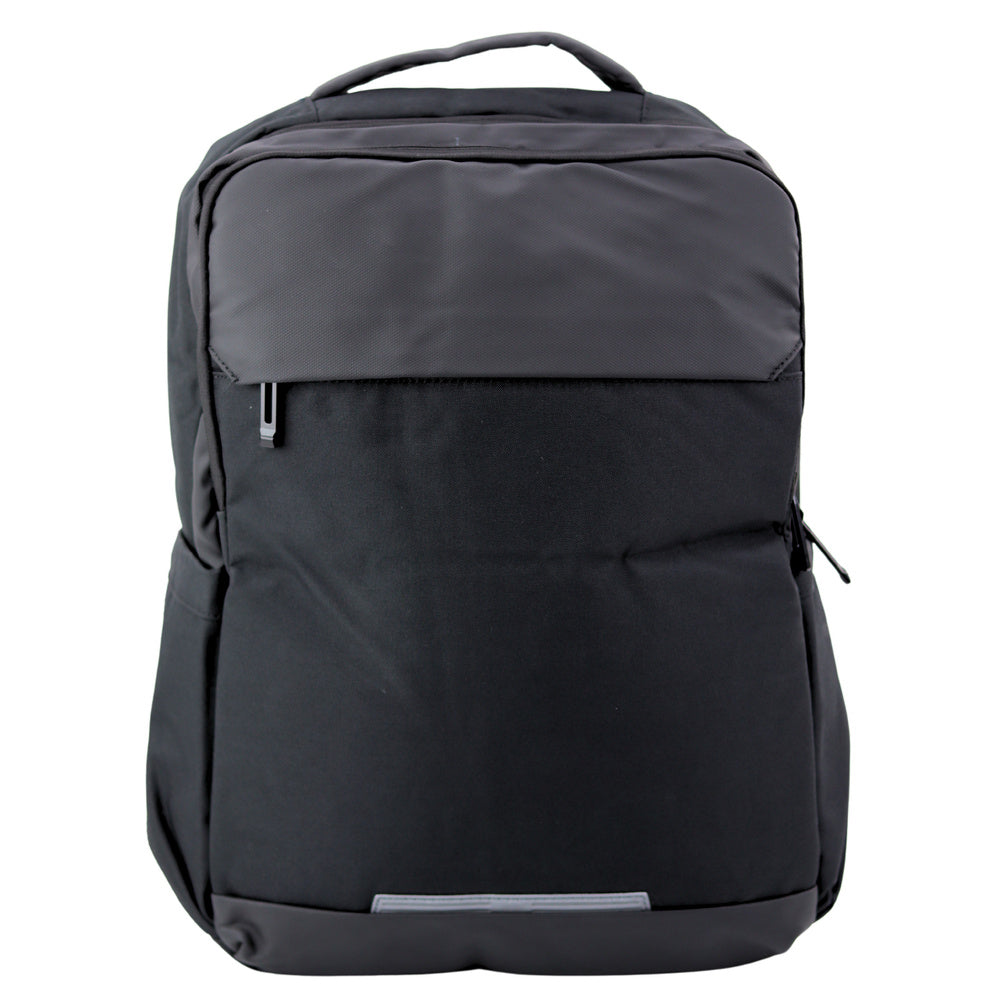 Městský batoh s USB portem a kapsou na notebook černý 16L 45cm