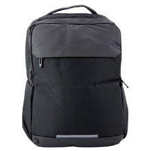 Městský batoh s USB portem a kapsou na notebook černý 16L 45cm