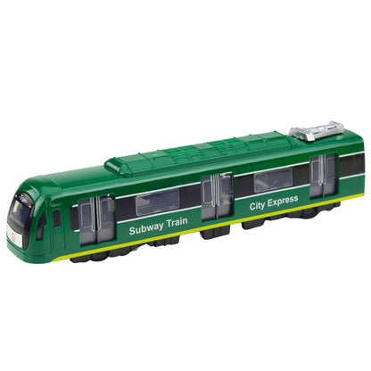 Metro vlak City Express se zvuky a světly – zelený