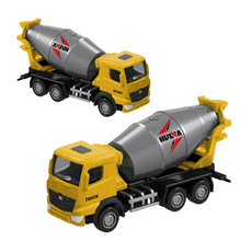 Míchačka kovový model 1:80 – sběratelský žlutá | Huina