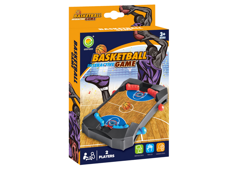 Mini basketbalová hra s míčkem červená