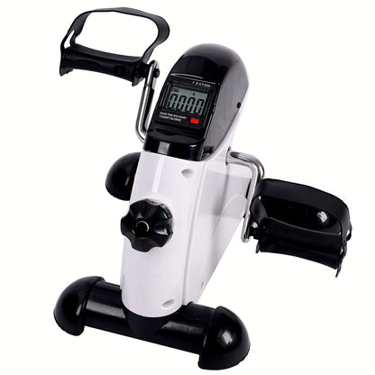 Mini cykloergometr rehabilitační trenažér na ruce a nohy s LCD