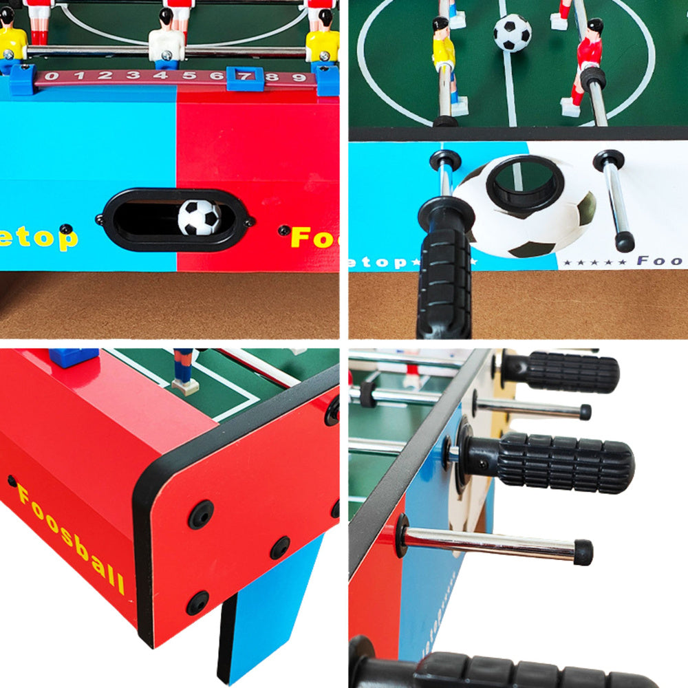 Mini fotbálek 69 cm pro děti – zručnostní stolní hra s 2 míčky