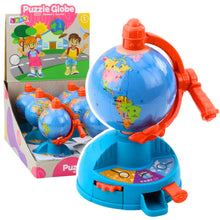 Mini globus s ozubeným kolem a pohyblivým letadlem