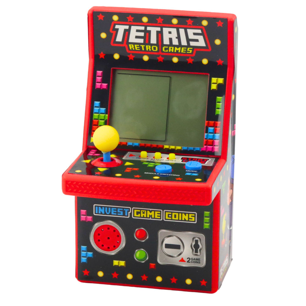 Mini herní automat Tetris – 49 her 1676 úrovní | červený