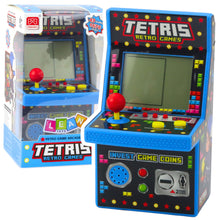 Mini herní automat Tetris – 49 her 1676 úrovní | modrý