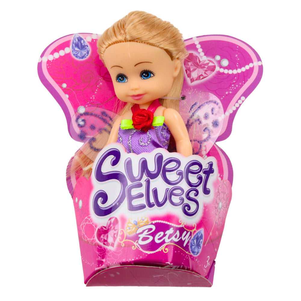 Mini panenka víla elf se křídly 11,5 cm – Betsy